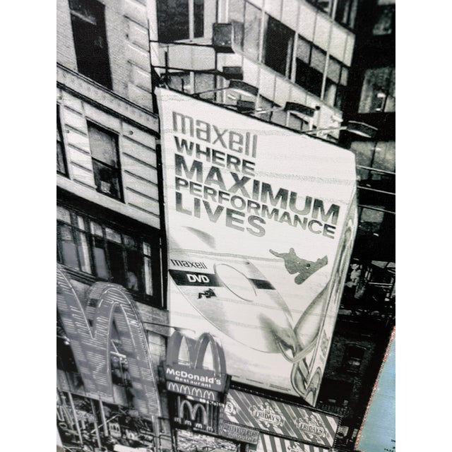 New York City Times Square Black & White Photography Wall Art For Sale - Image 10 of 12