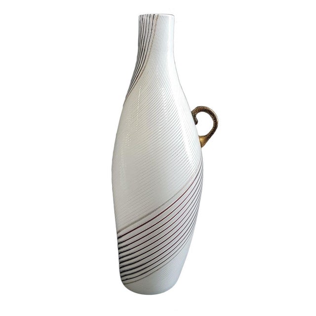 1950s Vintage Murano Glass 5357 Vase by Dino Martens & A. Toso, 1954 For Sale - Image 5 of 7