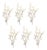 IvorySilver Dollar Eucalyptus Leaf Spray (Set of 6) For Sale