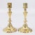 Antique Art Nouveau English Brass Candlesticks - A Pair For Sale - Image 10 of 10