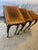 Set of 3 1930s Carved Burr Walnut Nesting Tables For Sale - Image 10 of 12
