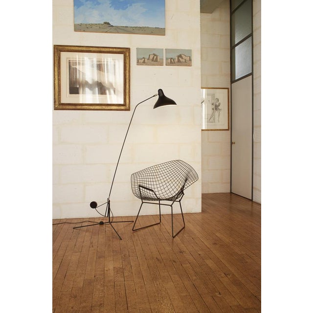 Black Mantis Bs1 Large Floor Lamp by Bernard Schottlander For Sale - Image 8 of 15