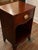 Brass Restored Vintage Drexel Genuine Mahogany Nightstand With Brass Hardware For Sale - Image 8 of 12