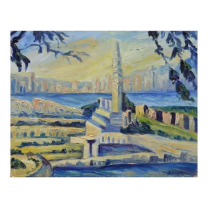 Coit Tower, San Francisco - Mid Century Urban Landscape