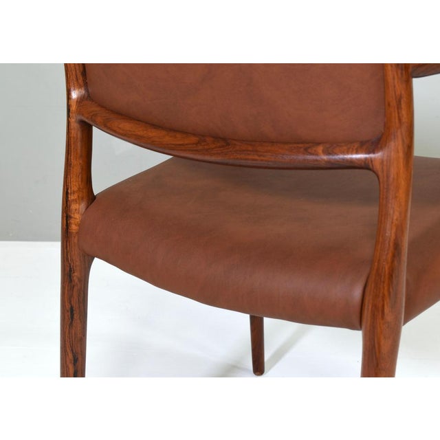Set of Model 65 Dining Chairs for J.L. Møllers For Sale - Image 13 of 18