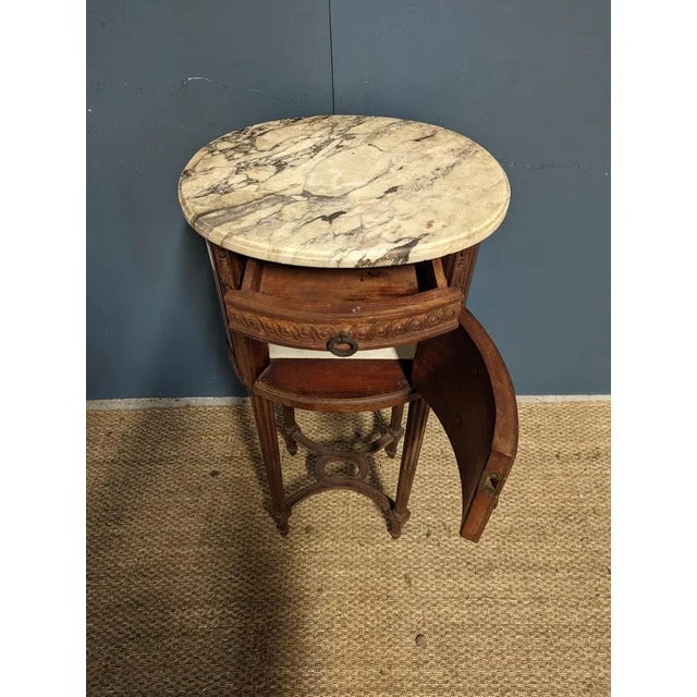Louis XVI Bedside Table For Sale - Image 3 of 5