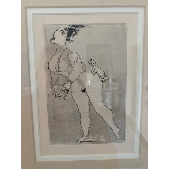 L’Luxure (lust) Kornfield 47-61 Etching 1926 Les Sept Peches Capitaux The Seven Deadly Sins This was purchased at an art...