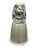 A distinctive vintage Gucci stirrup cup featuring a beautifully modeled hound dog head with finely rendered fur, facial...