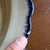 Large Antique Pearlware Blue Feather Edge Platter For Sale - Image 10 of 17