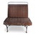 This vintage bus seat is a rare and characterful industrial bench salvaged from a mid-century british coach, featuring...