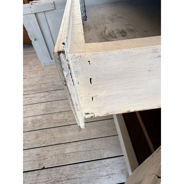 Wood 18th Century French Louis XV Provincial Solid Walnut Sideboard / Buffet. For Sale - Image 7 of 12