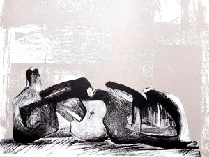 Henry Moore - Original Lithograph 1977