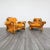 A rare pair of "Ionica" armchairs, designed by Guarnacci, Padovano, and Vagnoni for 1P, are true icons of 1970s Italian...