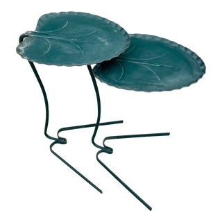 Salterini Lily Pad Tables - Pair For Sale
