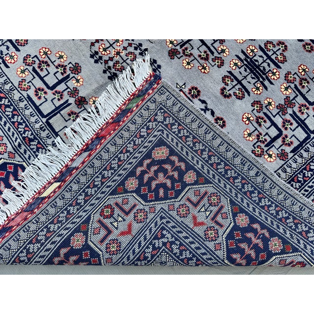 Fine Turkmen Khal Mohammadi Rug, Rare Grey Field - 6'5" X 5'0" For Sale - Image 13 of 13