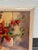 Floral Still Life Oil on Canvas Painting, Vintage For Sale - Image 10 of 12