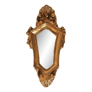 Petite Italian Accent Wall Mirror For Sale