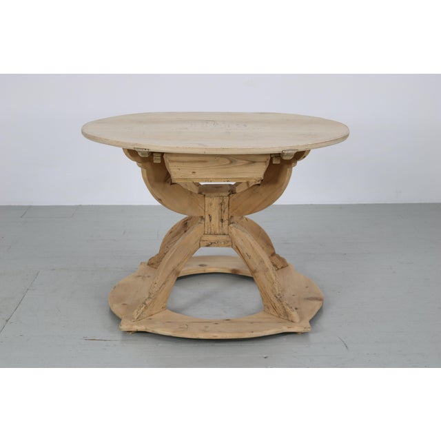 Round Peasant Table, 19th Century For Sale - Image 5 of 18