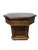 Brown 1980s Ethan Allan Charter Oak Jacobean End Side Table Octagon Rent Table Style For Sale - Image 8 of 16