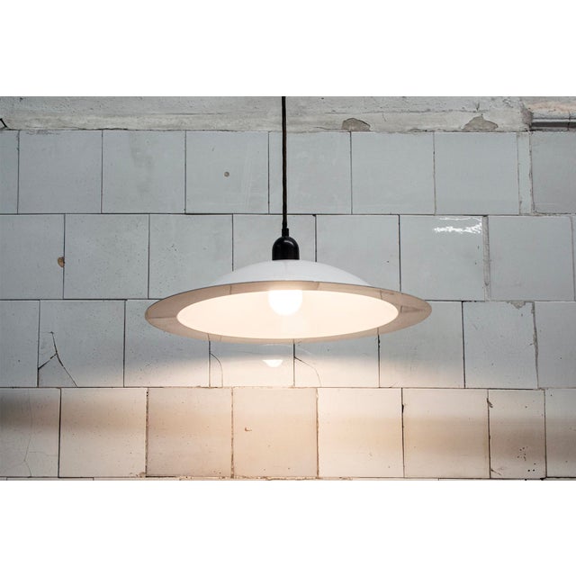 Stilnovo Lampiatta Enamel Lamps by Jonathan De Pas & Donato Durbino & Paolo Lomazzi for Stilnovo, 1971, Set of 3 For Sale - Image 4 of 8