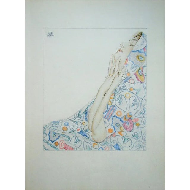 Modern After Walter Sauer, Nostalgie, 1930, Offset Print For Sale - Image 3 of 15