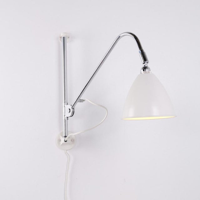 Bestlite BL6 Wall Lamp in Chrome and White by Robert Dudley Best for Gubi For Sale - Image 4 of 10