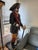 Contemporary Rare Handpainted Captain Hook Life Size Pirate Statue For Sale - Image 4 of 11