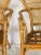 Pair Bamboo & Rattan Fan Back Arm Chairs For Sale - Image 14 of 18
