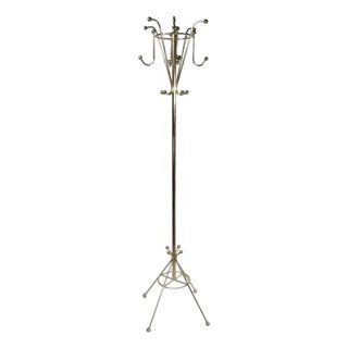 Mid 20th Century Hollywood Regency Coat Rack Stand For Sale