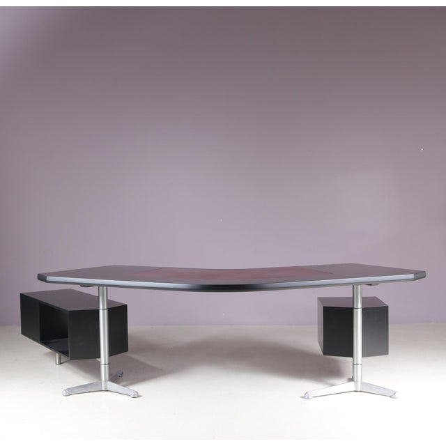 Desk by Osvaldo Borsani for Tecno, Milan, Italy, 1950s For Sale - Image 6 of 16