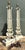 Vintage Cast Iron Column Lamps - A Pair For Sale - Image 11 of 12