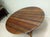 Wood 1980s Brazilian Hardwood lashed planks Dining Room Pedestal Table arts crafts mcm For Sale - Image 7 of 10