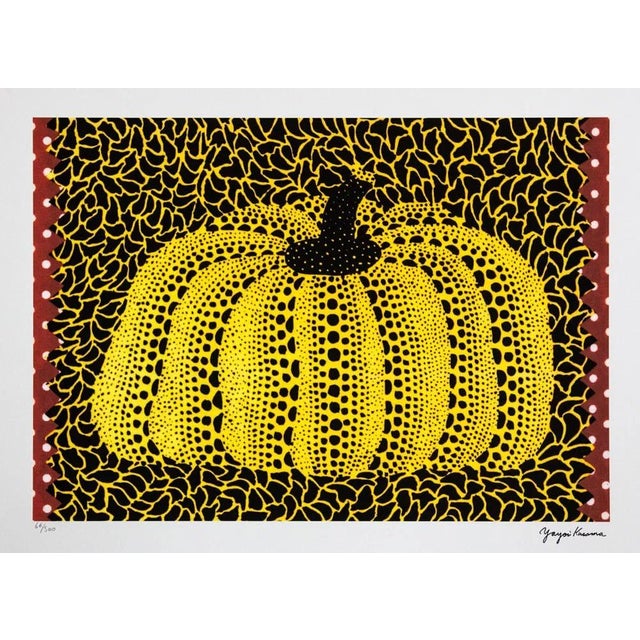 After Yayoi Kusama, Pumpkin, Lithograph, 1990s For Sale