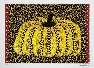 After Yayoi Kusama, Pumpkin, Lithograph, 1990s