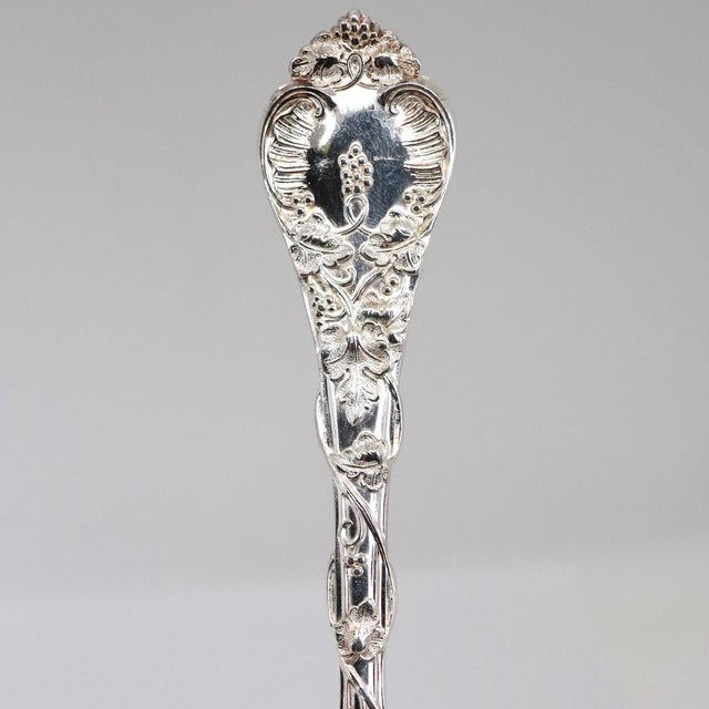 French Odiot Demidoff .950 Sterling Silver Cream Ladle For Sale - Image 4 of 8