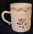 Chinese Large 19th Century Chinese Export Porcelain Tankard Mug in Famille Rose Palette For Sale - Image 3 of 11