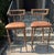 Maitland - Smith Elevate Your Home Bar or Kitchen Island With This Stunning Pair of Maitland-Smith Campaign-Style Bar Stools. For Sale - Image 4 of 11