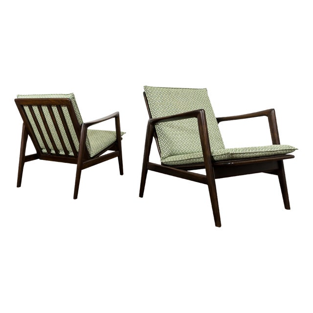 Vintage Armchairs from Swarzędzkie Fabryki Mebli, 1960s, Set of 2 For Sale