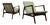 Vintage Armchairs from Swarzędzkie Fabryki Mebli, 1960s, Set of 2 For Sale
