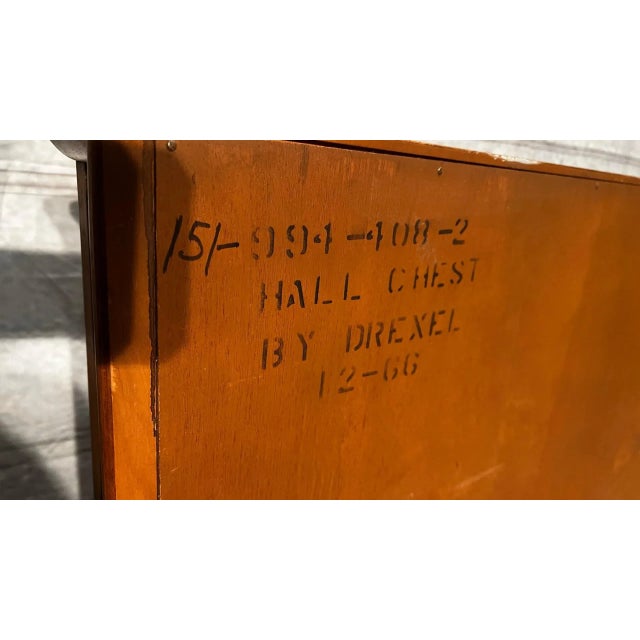 1960s John Van Koert for Drexel 2-Door Walnut Cabinet For Sale - Image 11 of 11