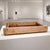 Early 21st Century Mocha Handmade Tray by Giuseppe Deepak Benti For Sale - Image 5 of 5