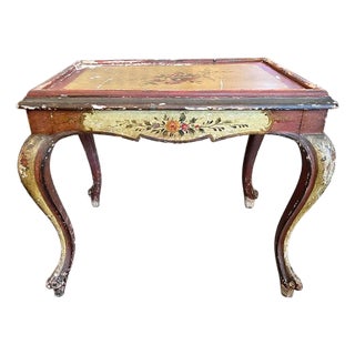 19th Century Tuscan Painted Side Table For Sale