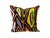 Ikat Silk Lumbar Cushion Cover with Tribal Design, 2000s For Sale - Image 11 of 11
