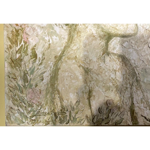 1970s Lesver De Quiros a Cuban Postwar & Contemporary Artist. For Sale - Image 5 of 12