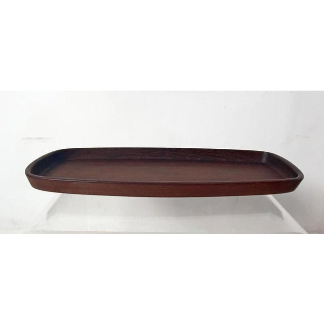 Mid-Century Modern Teak Tray attributed to Hans Gustav Ehrenreich, 1950s For Sale - Image 9 of 12