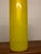 American James Mongrain Yellow Glass Tall Cylinder Vase For Sale - Image 3 of 12
