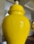Pair Vintage MCM Yellow Crackle Glaze Ceramic Ginger Jar Table Lamps For Sale - Image 12 of 12