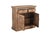 Cabinet/Buffet Constructed From Antique Indian Carved Door Panels and Reclaimed Wood For Sale - Image 4 of 5