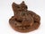 French Terracotta Garden Ornament of Two Pigs With Apples, French Mid 20th C. For Sale - Image 3 of 6