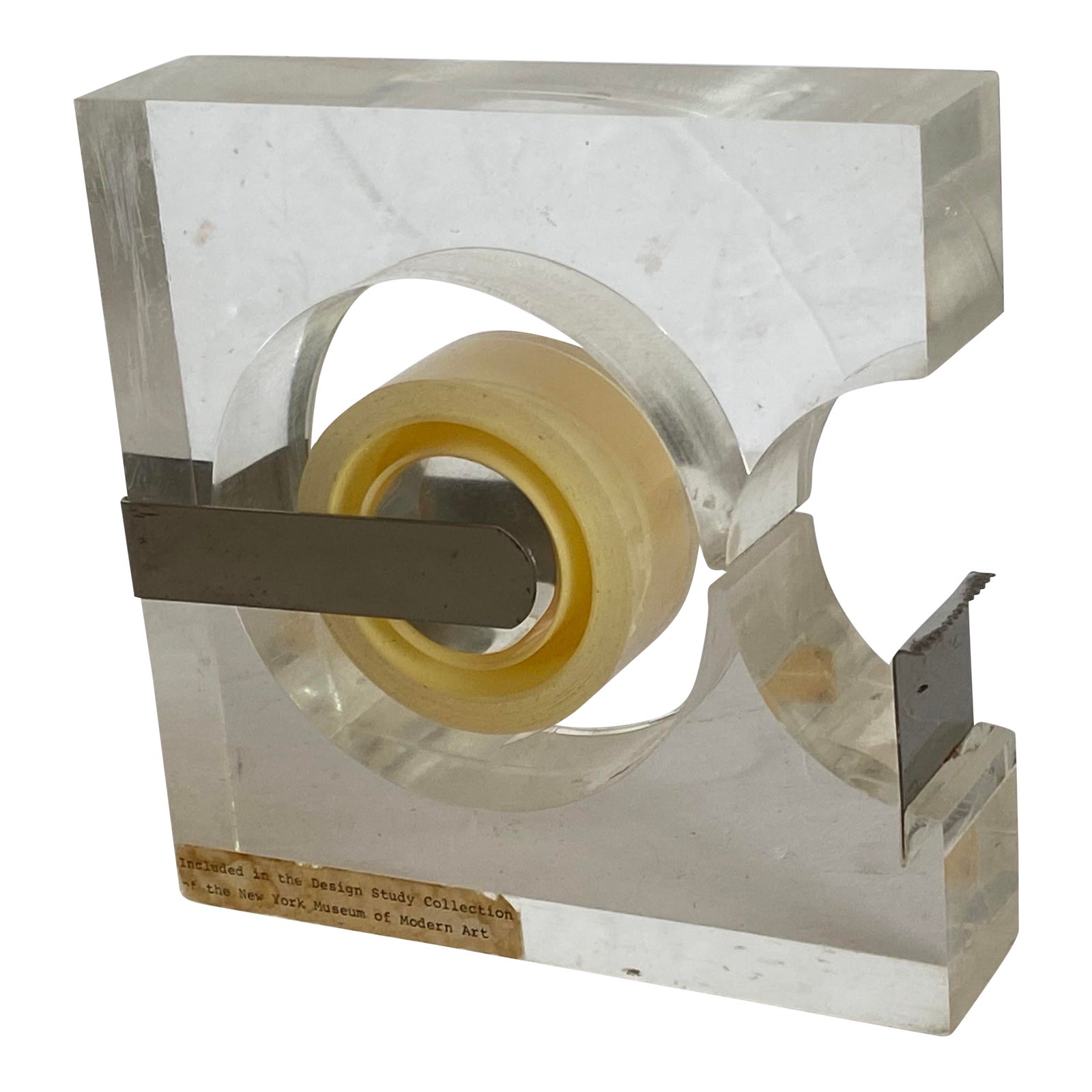 Vintage Lucite Tape Dispenser Chairish